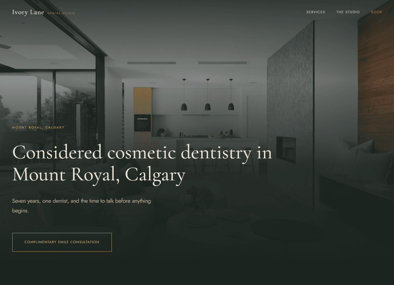 Luxury — Dentistry · real estate · spa · premium renovation