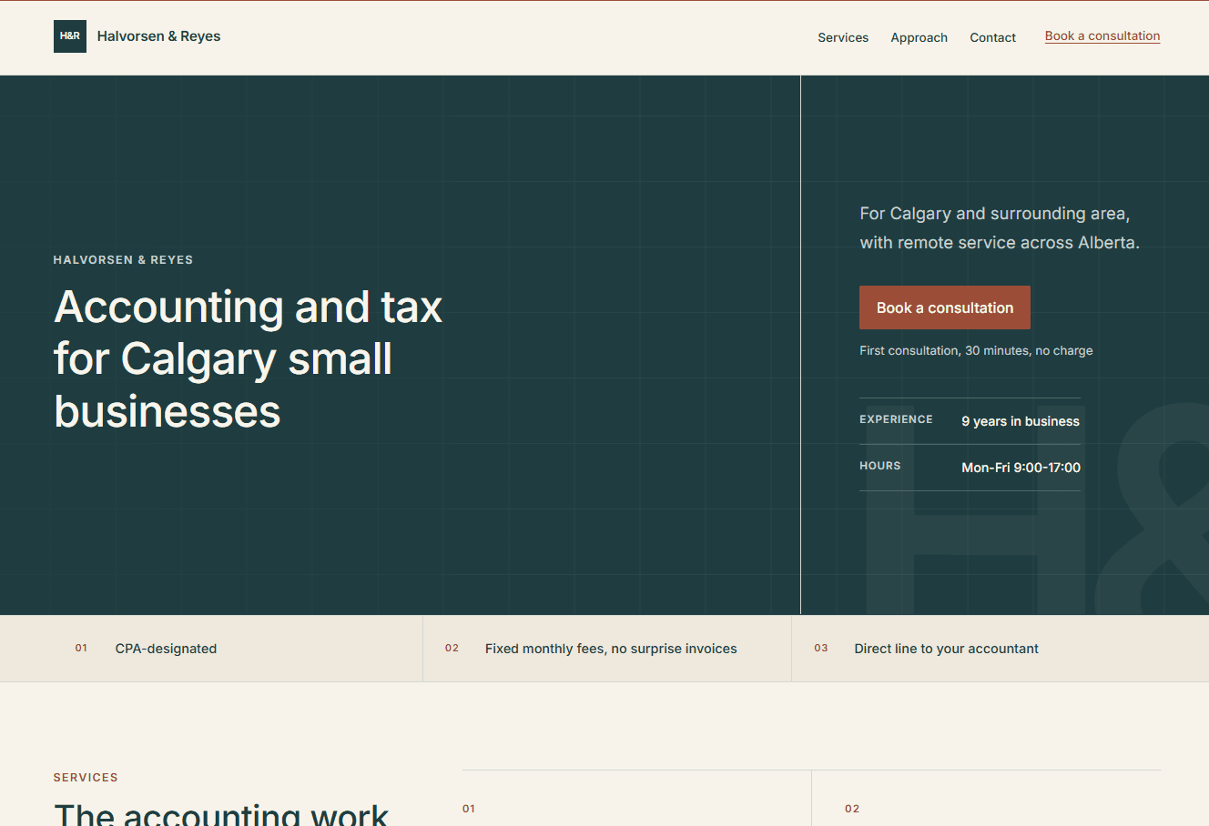 Minimal — Lawyers · accountants · clinics · consultants